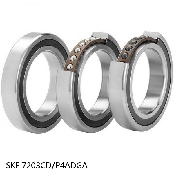 7203CD/P4ADGA SKF Super Precision,Super Precision Bearings,Super Precision Angular Contact,7200 Series,15 Degree Contact Angle