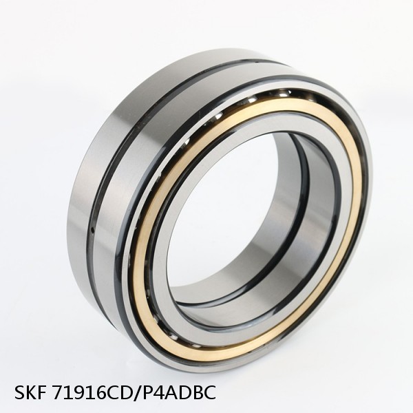 71916CD/P4ADBC SKF Super Precision,Super Precision Bearings,Super Precision Angular Contact,71900 Series,15 Degree Contact Angle