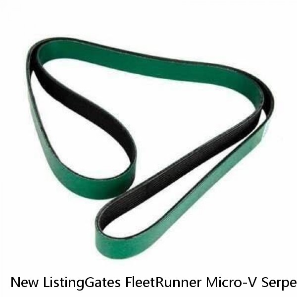 New ListingGates FleetRunner Micro-V Serpentine Belt for 1987-1989 GMC G2500 5.0L 5.7L vu