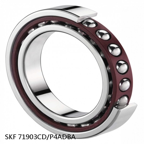 71903CD/P4ADBA SKF Super Precision,Super Precision Bearings,Super Precision Angular Contact,71900 Series,15 Degree Contact Angle