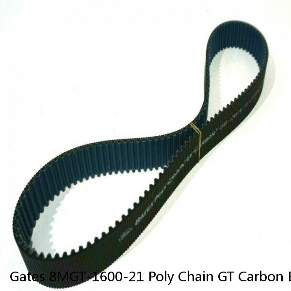 Gates 8MGT-1600-21 Poly Chain GT Carbon Belt (9274-1200) - Prepaid Shipping #1 small image