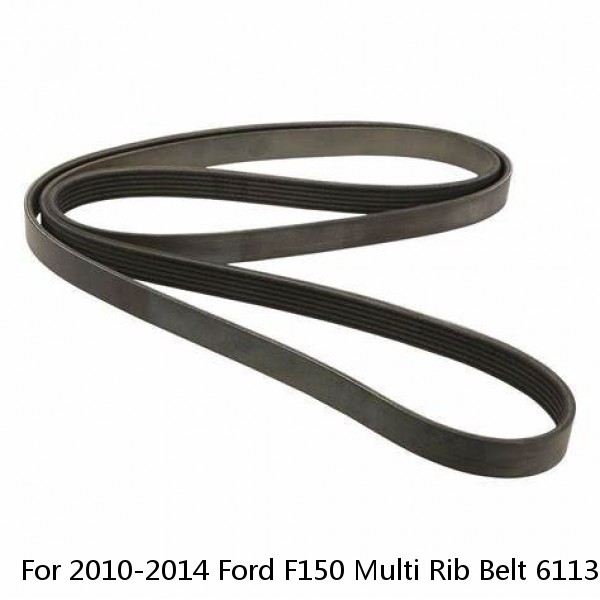 For 2010-2014 Ford F150 Multi Rib Belt 61137QH 2011 2012 2013 Serpentine Belt #1 small image