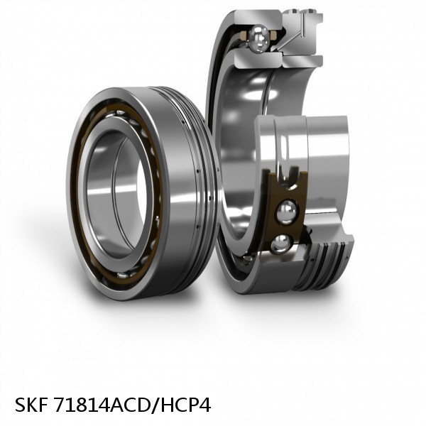 71814ACD/HCP4 SKF Super Precision,Super Precision Bearings,Super Precision Angular Contact,71800 Series,25 Degree Contact Angle #1 image