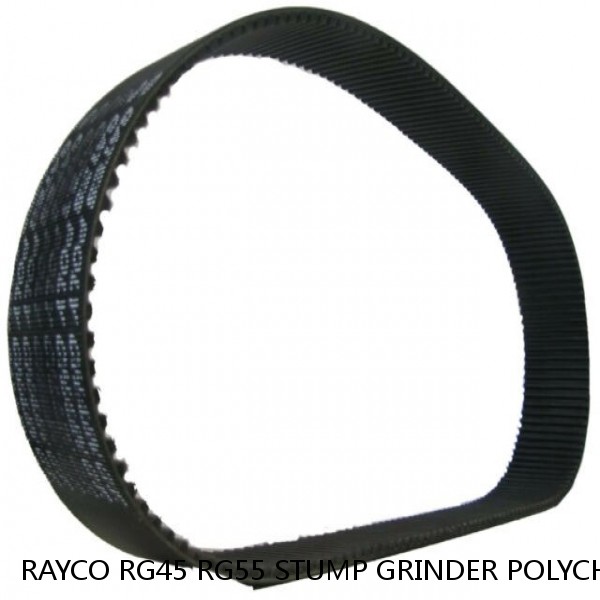 RAYCO RG45 RG55 STUMP GRINDER POLYCHAIN BELT 761438 RAYCO ( FREE 2 DAY AIR) #1 image