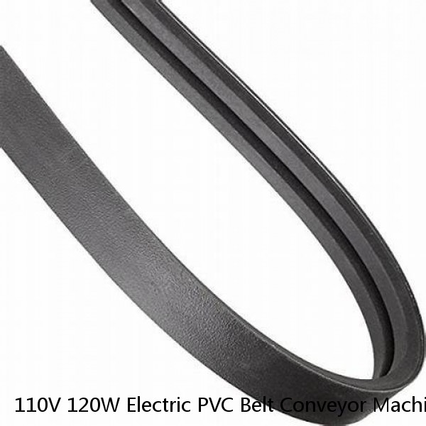 110V 120W Electric PVC Belt Conveyor Machine 59" Length 11.8" Width Best Sales #1 image