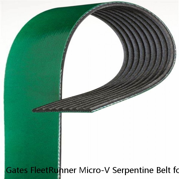 Gates FleetRunner Micro-V Serpentine Belt for 2000-2006 GMC Yukon 4.8L 5.3L rg #1 image